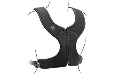 Bodypoint Standard Stayflex Front Pull With Zipper Flat Mount Large [Bp-Sh310L-B1] - Think Mobility
