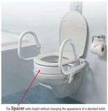 Toilet Spacer 80Mm With Bracket Throne Accessories [Sp80] - Think Mobility