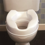 Toilet Seat Raiser Savanah No Lid 6" [Pat-Aa2116] - Think Mobility