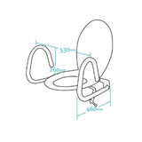 Toilet Throne 3 In 1 Rail Polished Stainless Steel [R31Ps] - Think Mobility