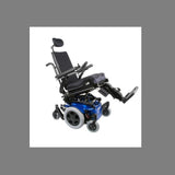 Power Wheelchair Quickie Pulse 6 Sc - Centremount Elr W/7.5" Power Articulation [195H127] - Think Mobility