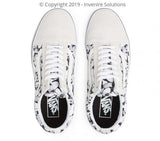 VANS | OLD SKOOL (BUTTERFLY) TRUE WHITE | BLACK