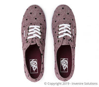 1753703219245 - Vans |Authentic | Lo Pro | Burgandy/White - Invenire Solutions