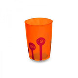 Ornamin Non Slip Cup Measuring Icon Orange/red [5945] - Think Mobility