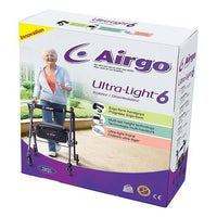 Airgo Ultra-Light Rollator- Eggplant [700-950] - Think Mobility