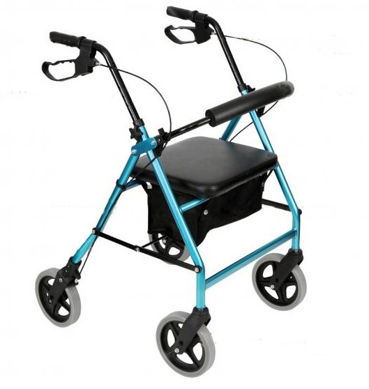 Walker Freedom Quad Deluxe 8" Large [Br0202-Z] - Think Mobility