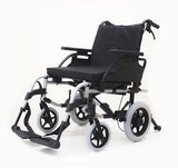 Wheelchair Breezy Basix 2 Folding Backrest Transit 16X16/18 Silver [074104-003] - Think Mobility