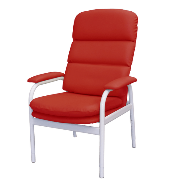 Bc2 High Back Day Chair Vinyl Red [130023] - Think Mobility