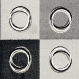 Indoor Rubber Backed Mat - Solid - 450 X 700 Mm, Novis, Rings [Rm-4570-Ri] - Think Mobility