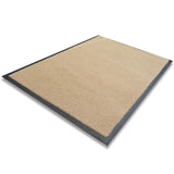 Indoor Rubber Backed Mat - Solid - 450 X 700 Mm, Novis, Beige [Rm-4570-Be] - Think Mobility