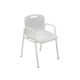 Shower Chair Withs Arms Zinc Kcare [Ka220Za] - Think Mobility