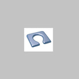 Shower Commode Seat Handmade Open Front Padded Adult Vinyl Kcare [Ka11Hop-B] - Think Mobility