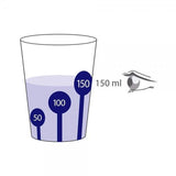 Ornamin Non Slip Cup Measuring Icon White/red [5946] - Think Mobility