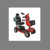 Scooter Merits Explorer 4 Wheels Red With Charger [S941A-R] - Think Mobility