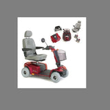 Scooter Celebrity Dx 4 Wheeled Red [Cdx4R] - Think Mobility