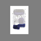 Sheepskin Shear Comfort Footplate Protectors - Wheelchair [002121-Xdft] - Think Mobility