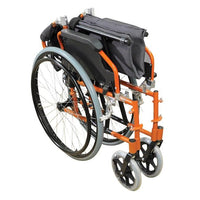 Wheelchair Aidapt Lightweight 18" Self Propelled Orange [Va165O] - Think Mobility