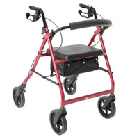 Walker Aspire Deluxe Red [Waf705750Re] - Think Mobility