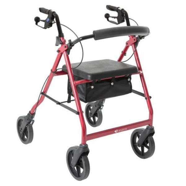 Walker Aspire Deluxe Red [Waf705750Re] - Think Mobility