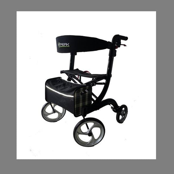 Walker Ellipse Lite Aluminium Black Medium [Al-208S-37B/M] - Think Mobility