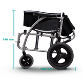 Wheelchair Karma S-Ergo 125 Transit 20X17 [Km-S125T-20] - Think Mobility