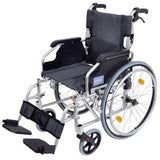 Wheelchair Aidapt Lightweight 18" Self Propelled Silver [Va165S] - Think Mobility