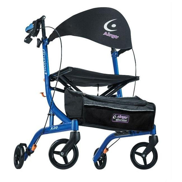 Airgo Excursion Rollator - Pacific Blue [700-921] - Think Mobility