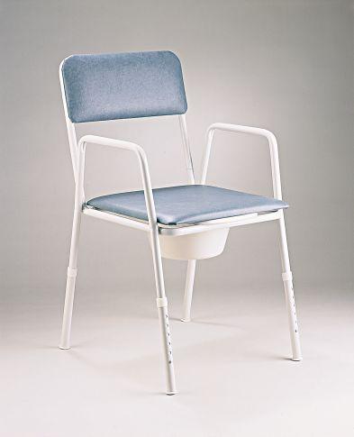 Bedside Commode Economy Fawn With Removable Seat R&r [12085] - Think Mobility