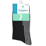 Gripperz Circulation Sock Non Slip Medium Navy [C-Navy-Med] - Think Mobility