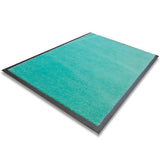 Indoor Rubber Backed Mat - Solid - 850 X 1450 Mm, Novis, Teal [Rm-8514-Te] - Think Mobility