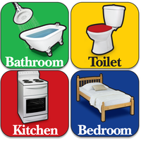 Betterliving Orientation Signage Bedroom Foam Board Blue [Bl0037Be] - Think Mobility