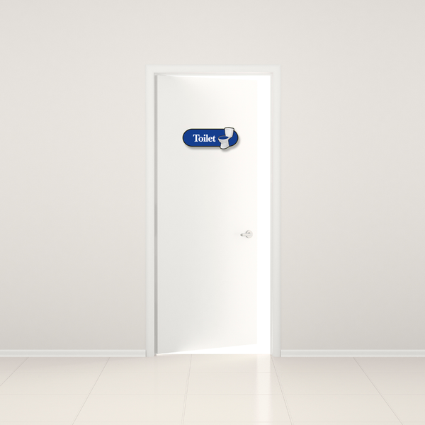 Betterliving Orientation Signage Bedroom Sticker Blue [Bl0036Be] - Think Mobility