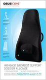 Obusforme Highback Backrest Support Black [Hb-Black] - Think Mobility