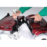 Power Wheelchair Ezi-Go Xl Captain Seat Red [P321Xl-Ar] W/batteries - Think Mobility