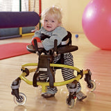 Walker R82 Mustang Without Chest Support 4" Wheels - Red [869025-3] - Think Mobility