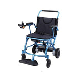 Power Wheelchair Merits Fold & Go Blue [P113-Bl] - Think Mobility