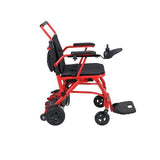 Power Wheelchair Merits Fold & Go Blue [P113-Bl] - Think Mobility