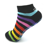 Gripperz Active Anklet Sock Non Slip Medium Rainbow [Rbw-Med] - Think Mobility