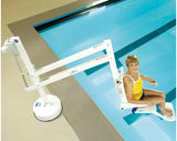 Hoist Splash Pool Aquatic Lift With Extended Reach And Armrest Swl 181Kg  [370-0000Eu] - Think Mobility