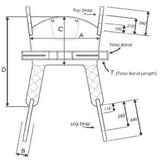 Sling Invacare General Purpose Hygiene With Head Support Mesh Medium [17358] - Think Mobility