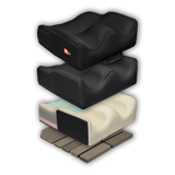 Cushion Spex Superhigh Contour Step Adjustable 14X16 [1105-1416-0Ss] - Think Mobility