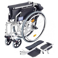 Wheelchair Aidapt Lightweight 18" Self Propelled Silver [Va165S] - Think Mobility