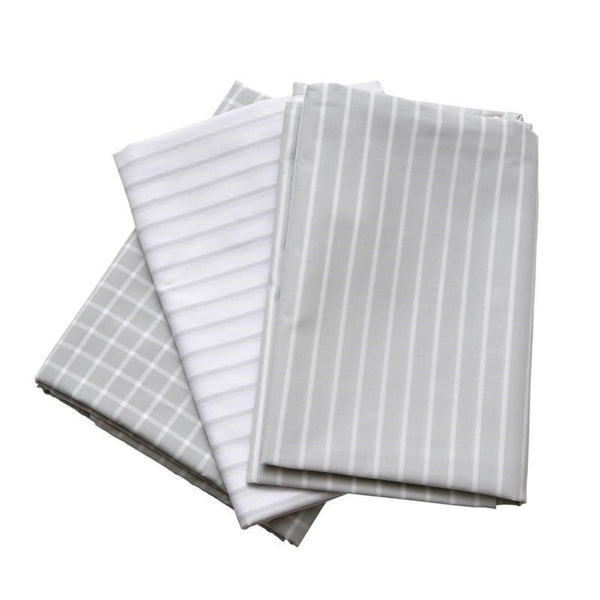 Wendylett Slide Sheet Grey/white Striped 140X200  [1638] - Think Mobility